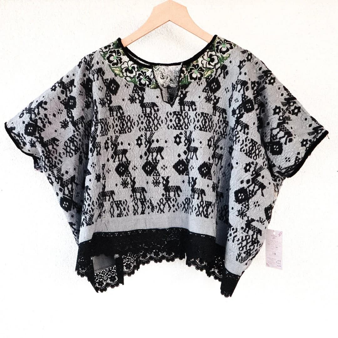 Traditional Guatemalan Huipil Blouse