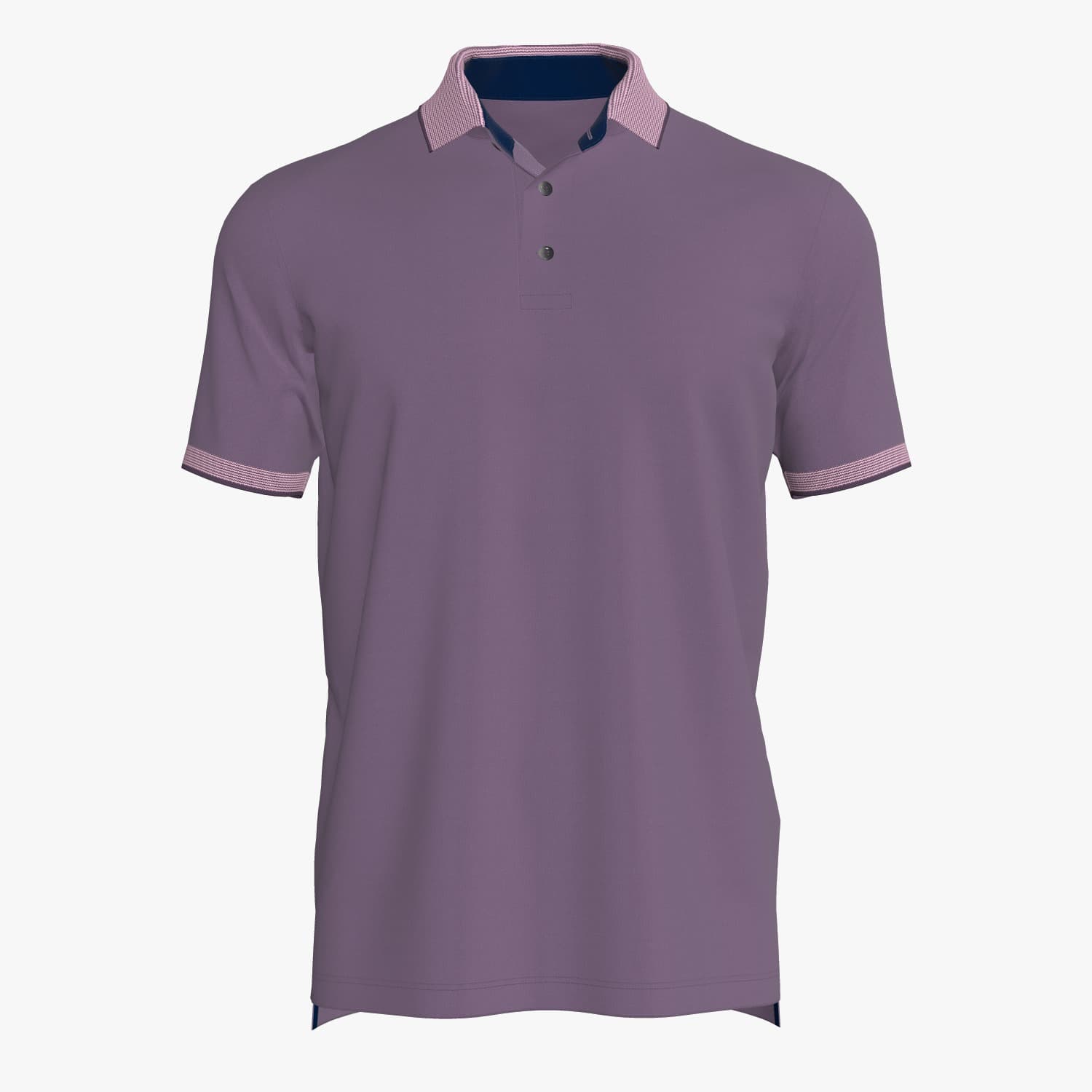 Purple Polo Shirt - Front