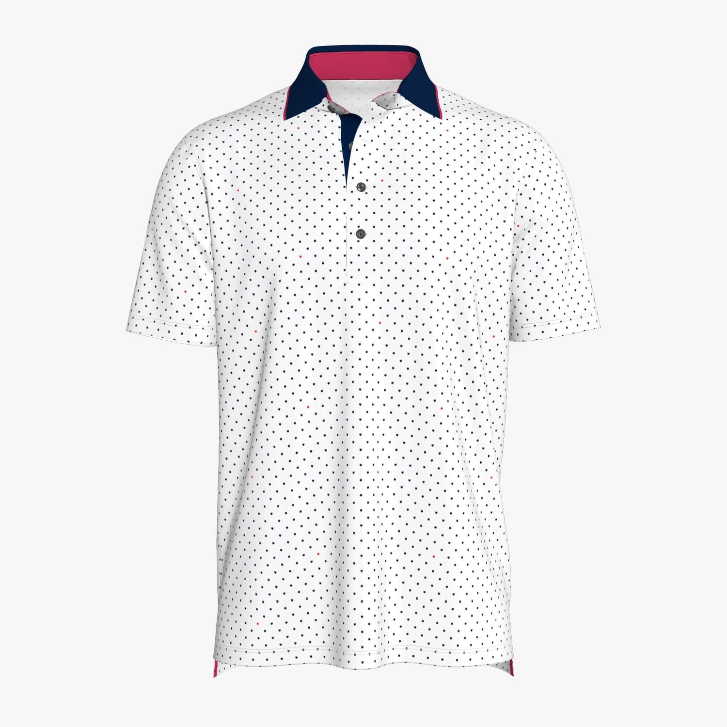 White Polo Shirt - Front